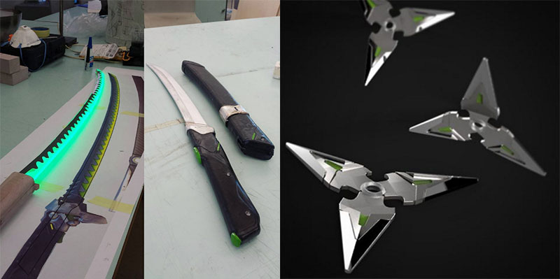 Illustration for article titled Overwatch Genji Cosplay Is On Another Level